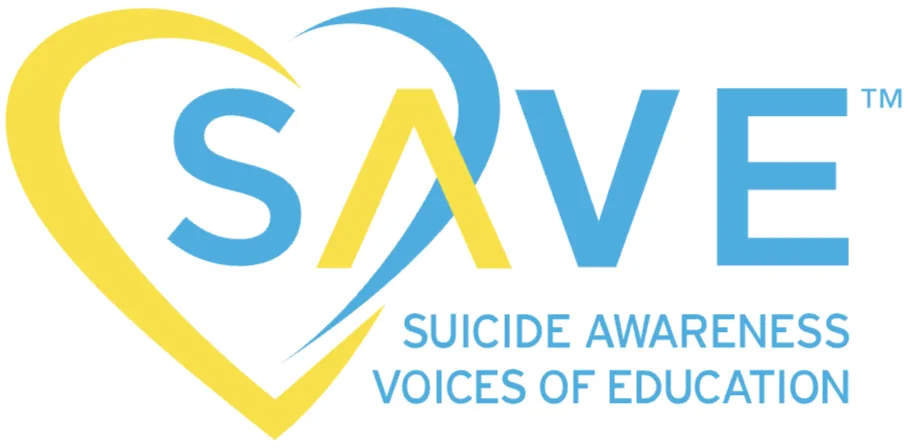 SAVE – Suicide Awareness Voices of Education logo